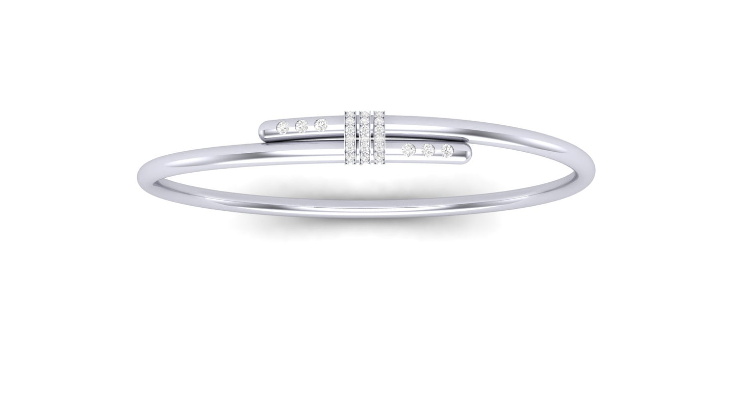 0.30 ctw Lab Grown Diamonds | Designer Bangle.