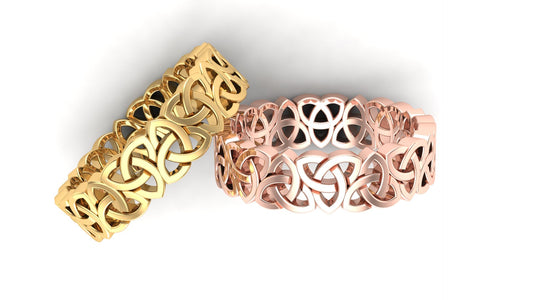 10 Gram | 6.10 mm Thickness | Designer Band.