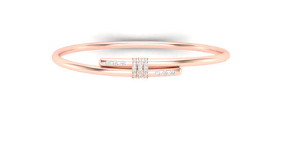 0.30 ctw Lab Grown Diamonds | Designer Bangle.