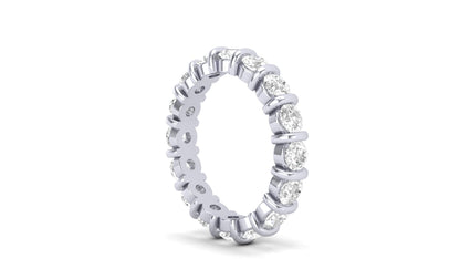 2.55 ctw Round Shape Lab Grown Diamonds | Designer Band.