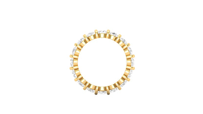 2.55 ctw Round Shape Lab Grown Diamonds | Designer Band.