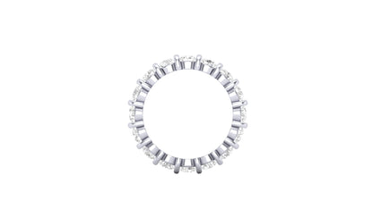 2.55 ctw Round Shape Lab Grown Diamonds | Designer Band.