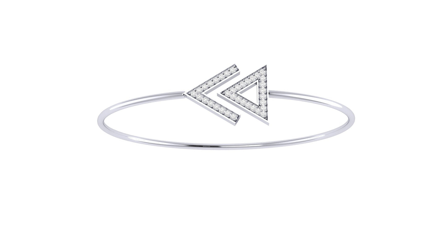 0.20 ctw Lab Grown Diamond | Designer Bangle.