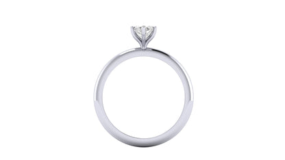 1.00 ctw Marquise Shape Lab Grown Diamond | 6 Prong Setting | Solitaire Ring.