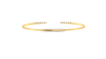 0.25 ctw Lab Grown Diamonds | Designer Bangle.