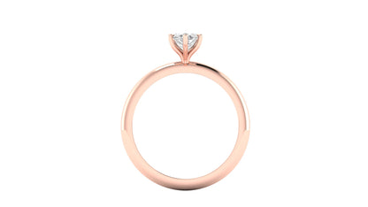 1.00 ctw Marquise Shape Lab Grown Diamond | 6 Prong Setting | Solitaire Ring.