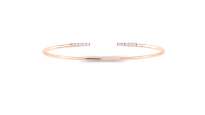 0.25 ctw Lab Grown Diamonds | Designer Bangle.