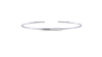 0.25 ctw Lab Grown Diamonds | Designer Bangle.