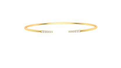 0.25 ctw Lab Grown Diamonds | Designer Bangle.