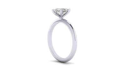 1.00 ctw Marquise Shape Lab Grown Diamond | 6 Prong Setting | Solitaire Ring.