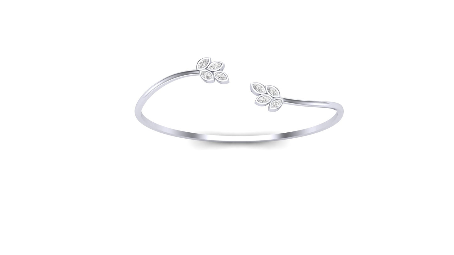 0.20 ctw Lab-Grown Diamonds | Designer Bracelet.