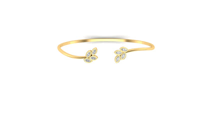 0.20 ctw Lab-Grown Diamonds | Designer Bracelet.