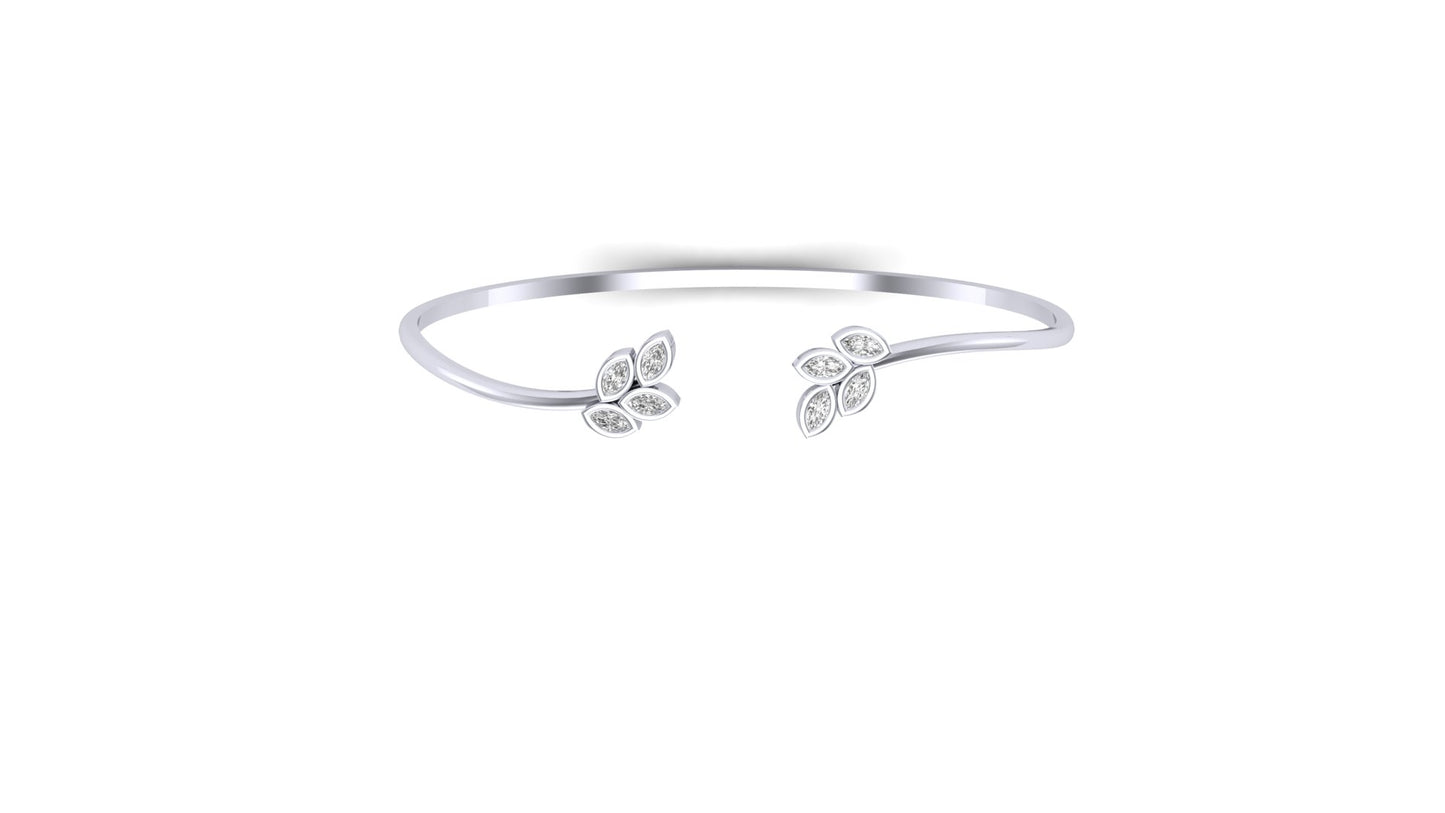 0.20 ctw Lab-Grown Diamonds | Designer Bracelet.