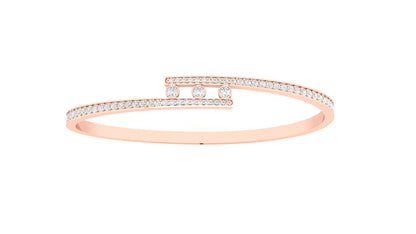 1.00 ctw Lab-Grown Diamond Bracelet.