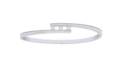 1.00 ctw Lab-Grown Diamond Bracelet.