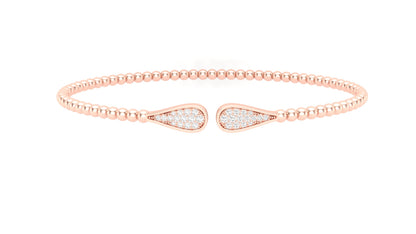 0.15 ctw Lab Grown Diamonds | Designer Bangle.