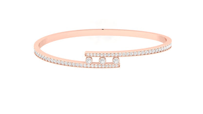 1.00 ctw Lab-Grown Diamond Bracelet.