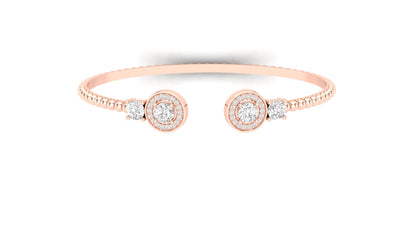 1.10 ctw Lab-Grown Diamonds | Designer Bangle.