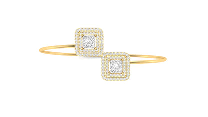 1.50 ctw Lab-Grown Diamonds | Designer Bangle.