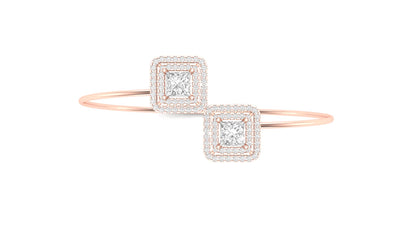 1.50 ctw Lab-Grown Diamonds | Designer Bangle.