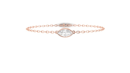 1.00 ctw Marquise Lab Grown Diamond | Loose Bracelet