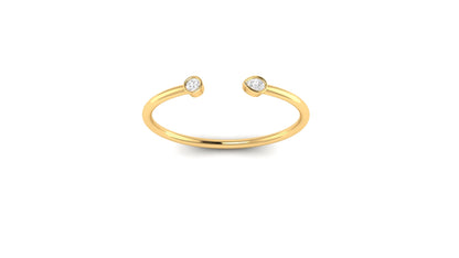 21 Grams | 1.00 ctw Round & Pear Shape Lab-Grown Diamonds | Solid/Open Bracelet
