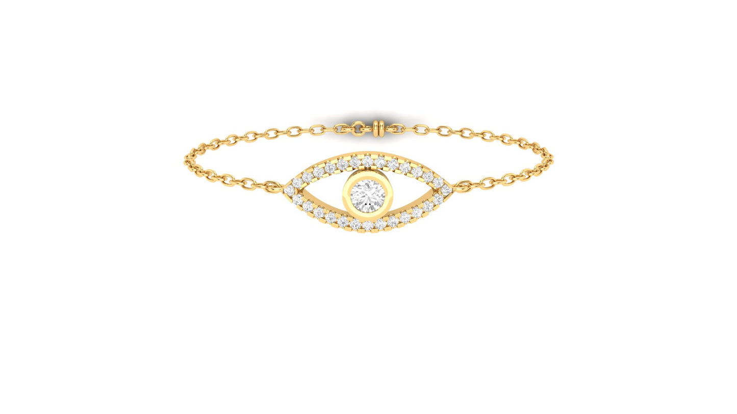 1.00 ctw Lab-Grown Diamonds | Designer Bracelet