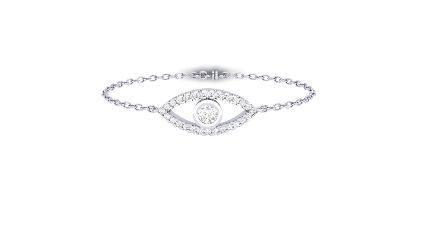 1.00 ctw Lab-Grown Diamonds | Designer Bracelet