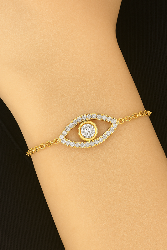 1.00 ctw Lab-Grown Diamonds | Designer Bracelet