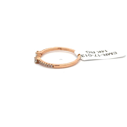0.25ct Natural Diamond Ring | 14K RG