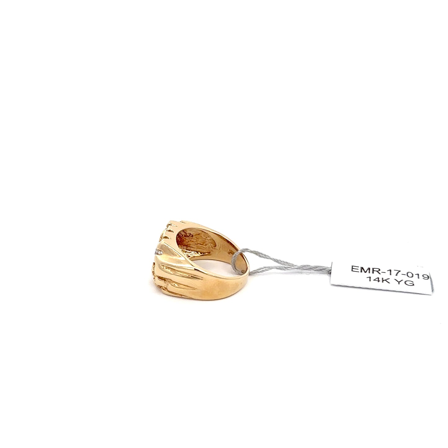 14k Yellow Gold Mens Ring