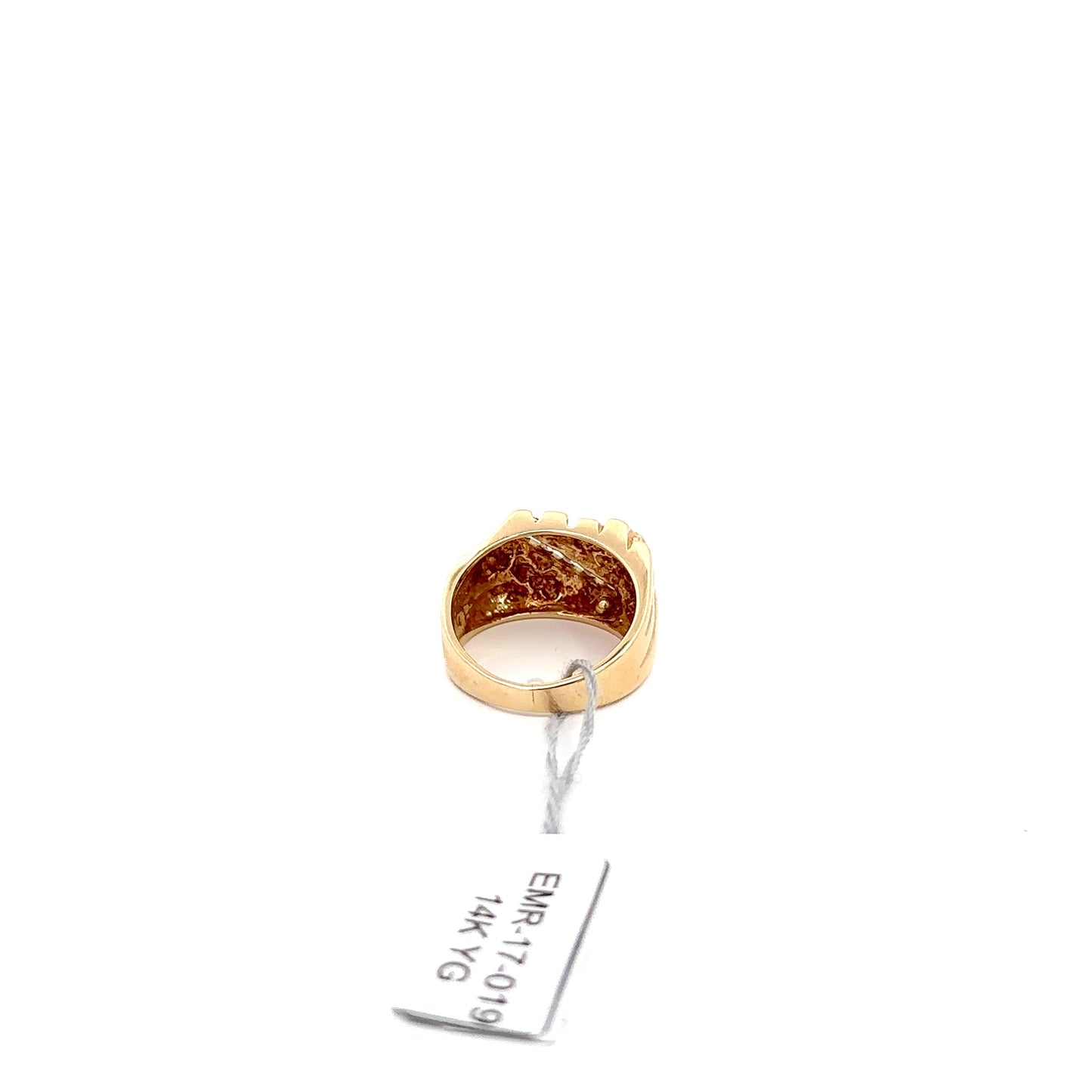 14k Yellow Gold Mens Ring