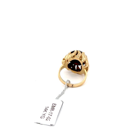 14K YG | STAR SAPPHIRE | VINTAGE FASHION RING