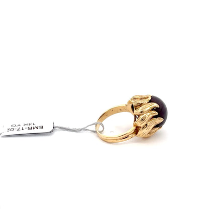 14K YG | STAR SAPPHIRE | VINTAGE FASHION RING