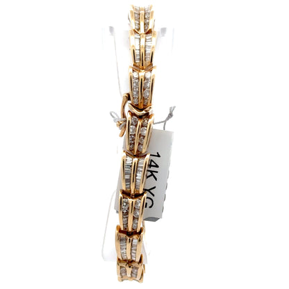 6.5 ctw Natural Diamonds | 14k Yellow Gold