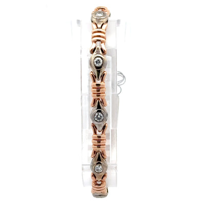 1.00 ctw Natural Diamonds | 14k Rose Gold