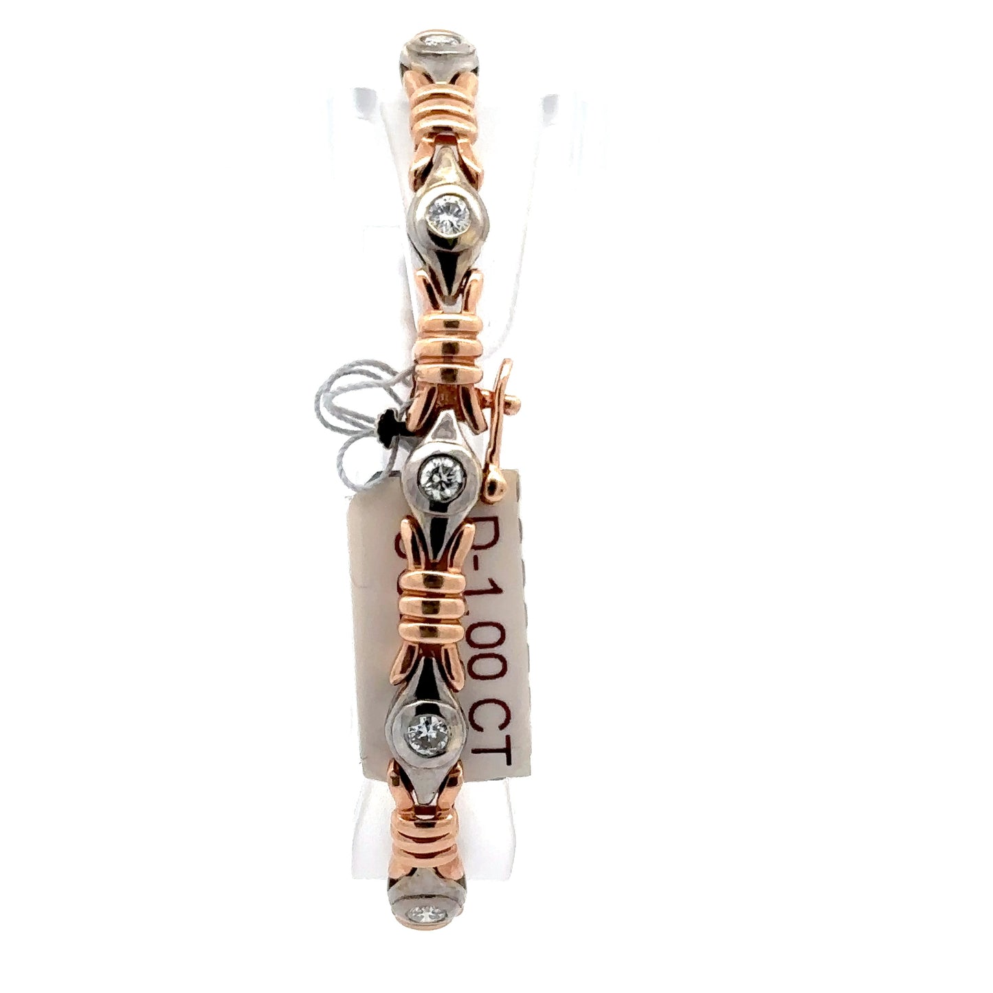 1.00 ctw Natural Diamonds | 14k Rose Gold
