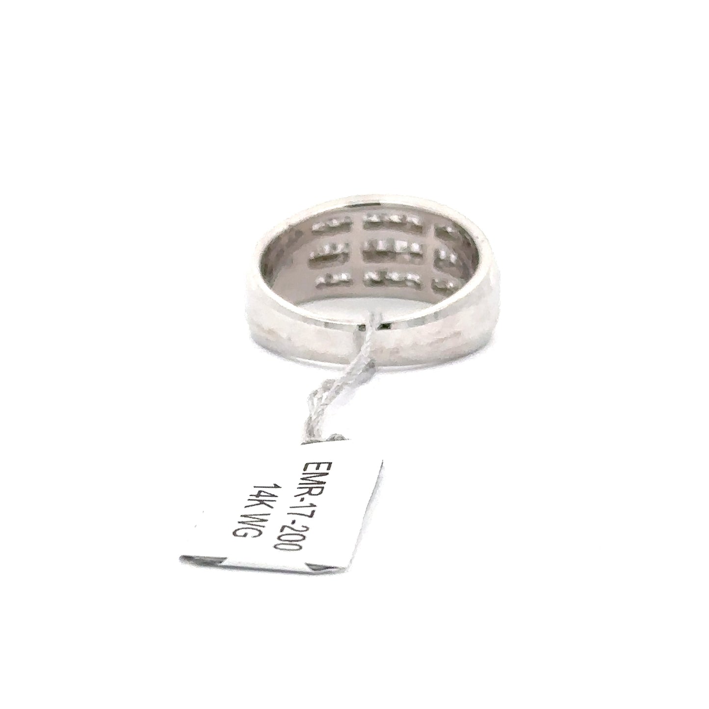 0.75 ctw Natural Diamond Ring | 14k White Gold | 7.4 Gram