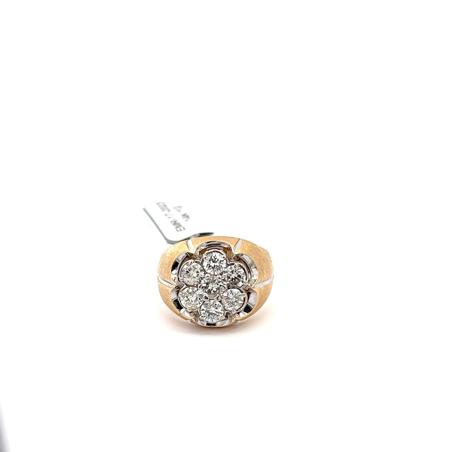 14K YG | NATURAL DIAMONDS FASHION RING