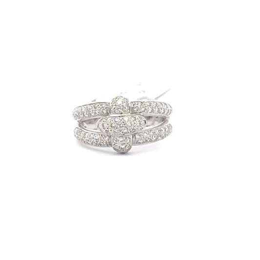 0.50ct Total Natural Diamond Ring | 18K WG