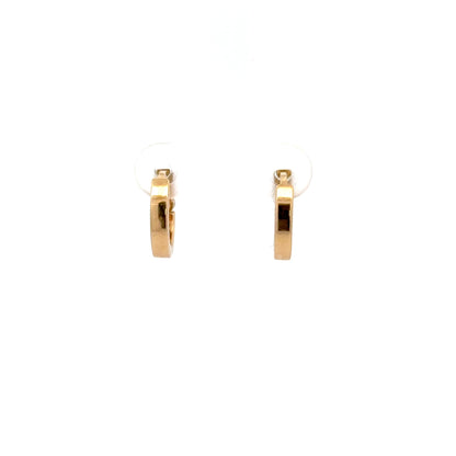 0.12 ct Natural Diamonds | 14k Yellow Gold.