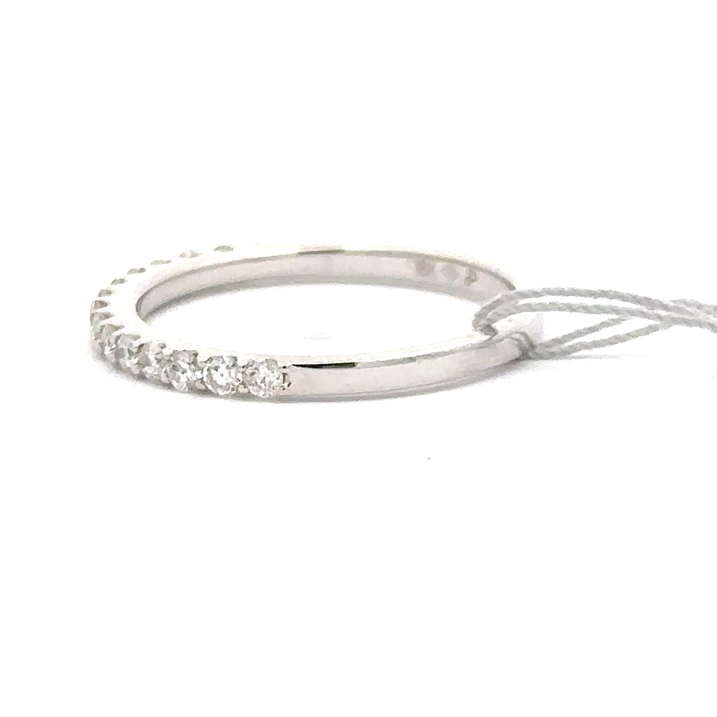 18K White Gold Ring.