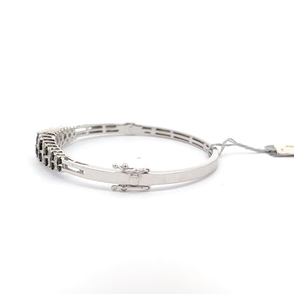 3.00 ctw Natural Diamonds & Balck Diamonds | 14K White Gold