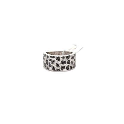14K White Gold Ring.