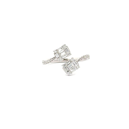 0.64ctw Natural Diamond Ring | 14k white gold
