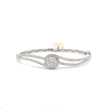 2.06 ctw Natural Diamonds | 14k White Gold.