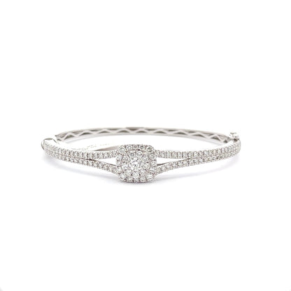 2.37 ctw Natural Diamonds | 14k White Gold.