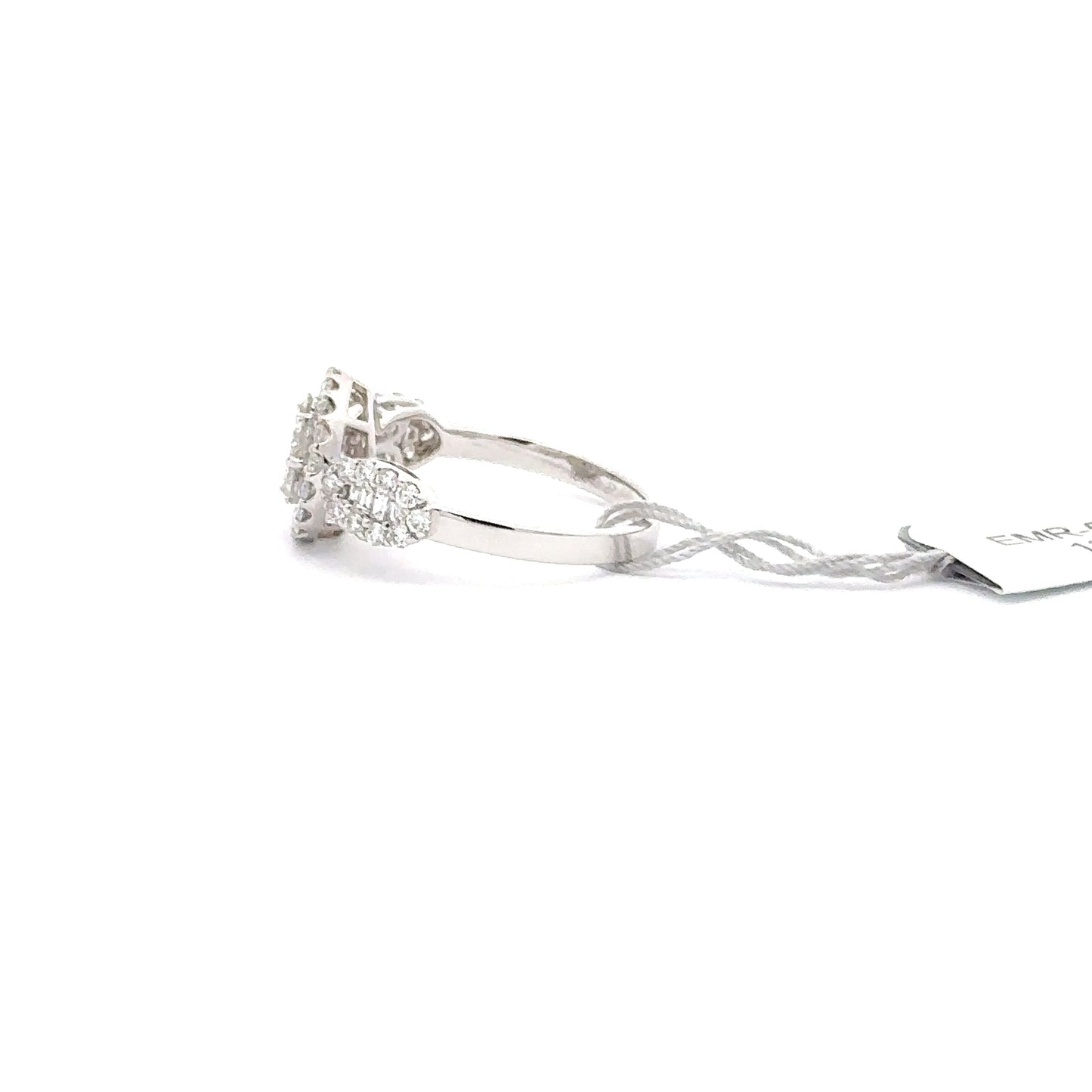 1.08ct Total Natural Diamond Ring | 18K WG