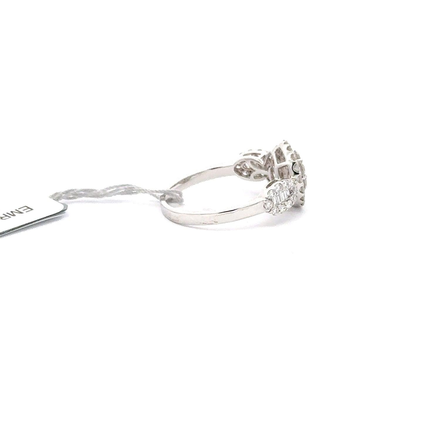 1.08ct Total Natural Diamond Ring | 18K WG