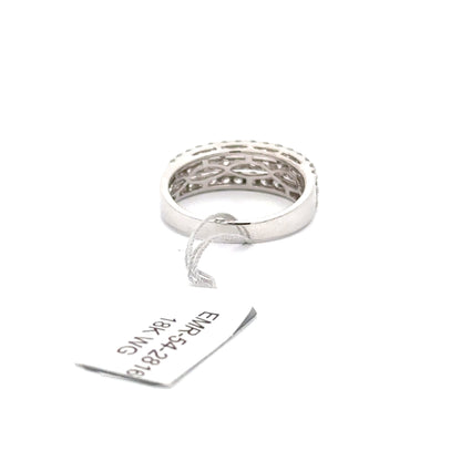 1.16 ctw Natural Diamond Ring | 18k White Gold